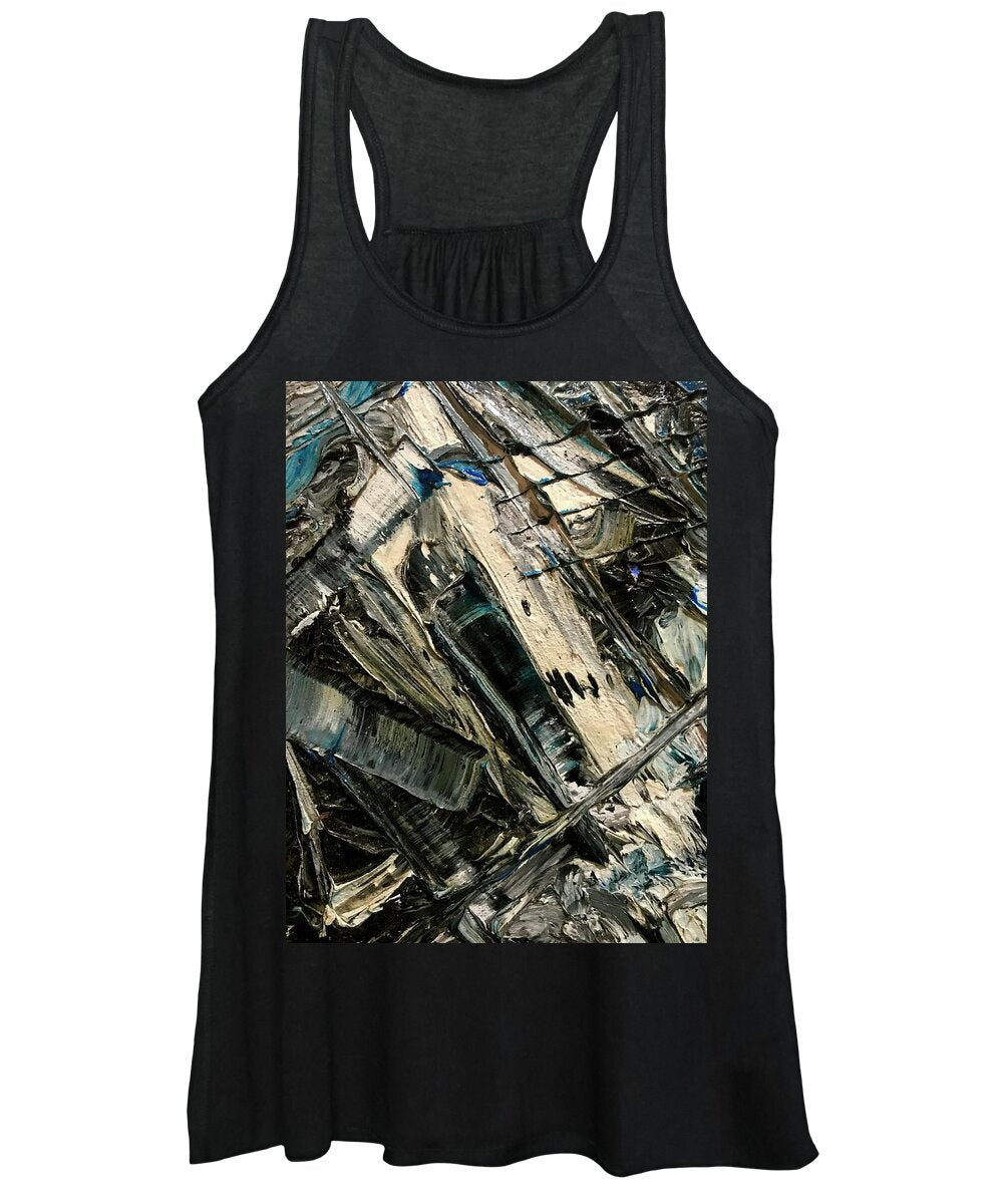 Blue Scrape - Women's Tank Top