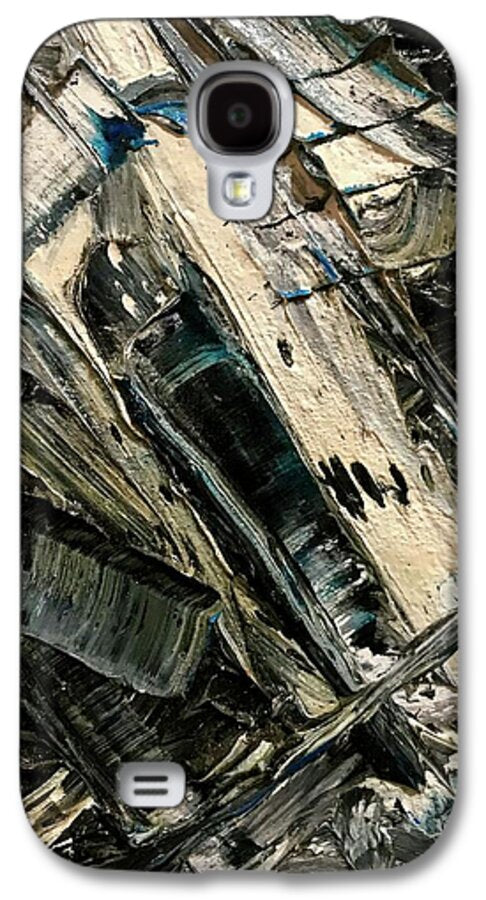 Blue Scrape - Phone Case
