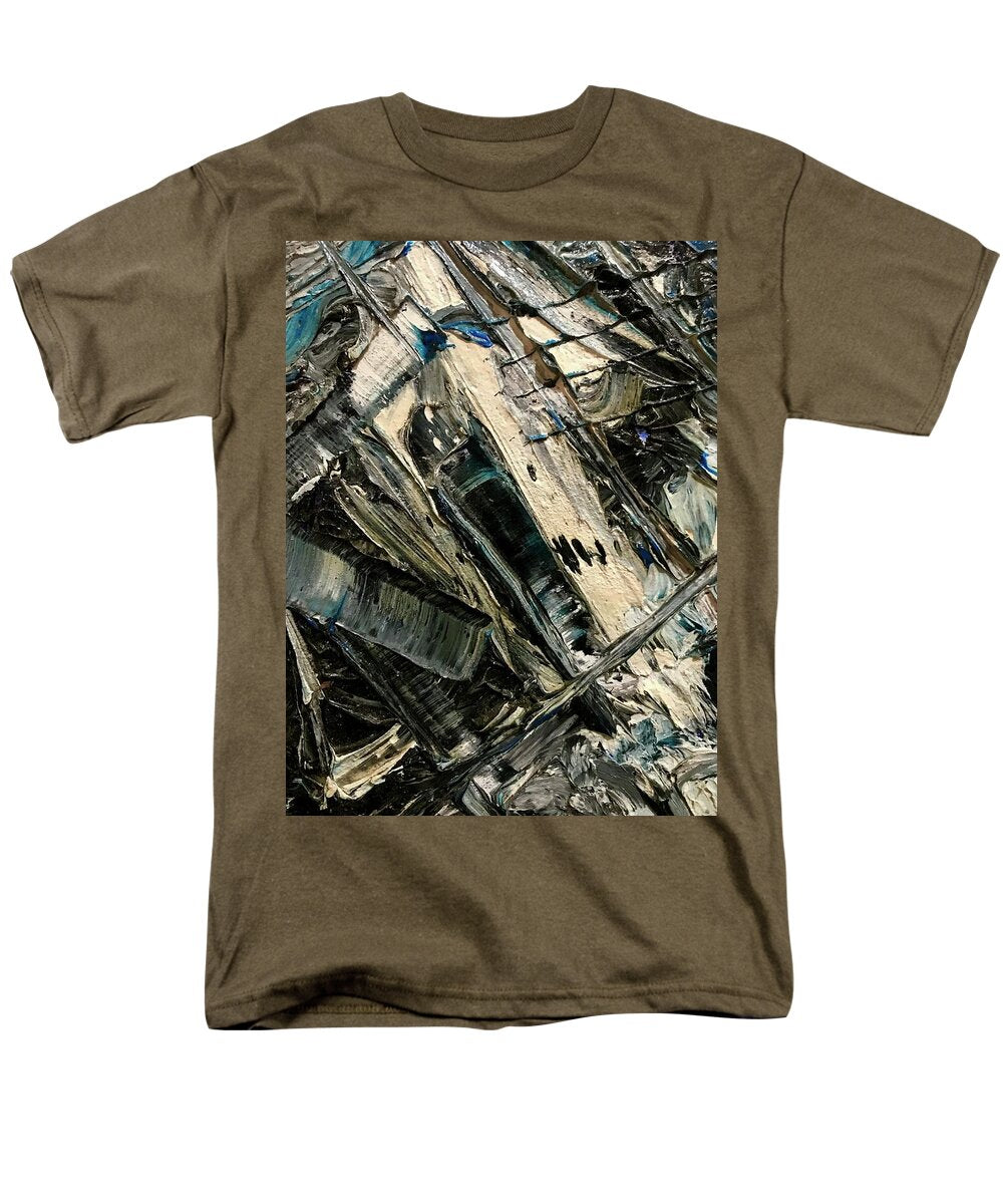 Blue Scrape - Men's T-Shirt  (Regular Fit)