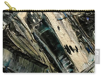 Blue Scrape - Zip Pouch