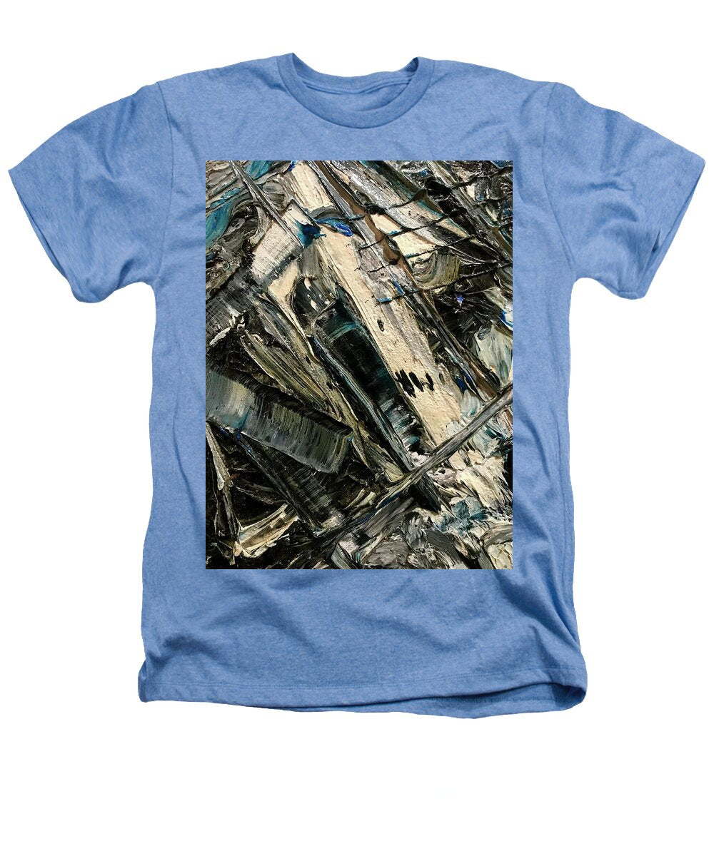 Blue Scrape - Heathers T-Shirt
