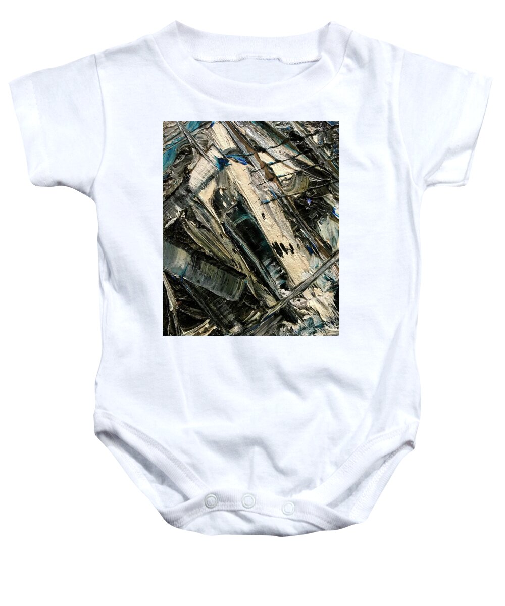 Blue Scrape - Baby Onesie