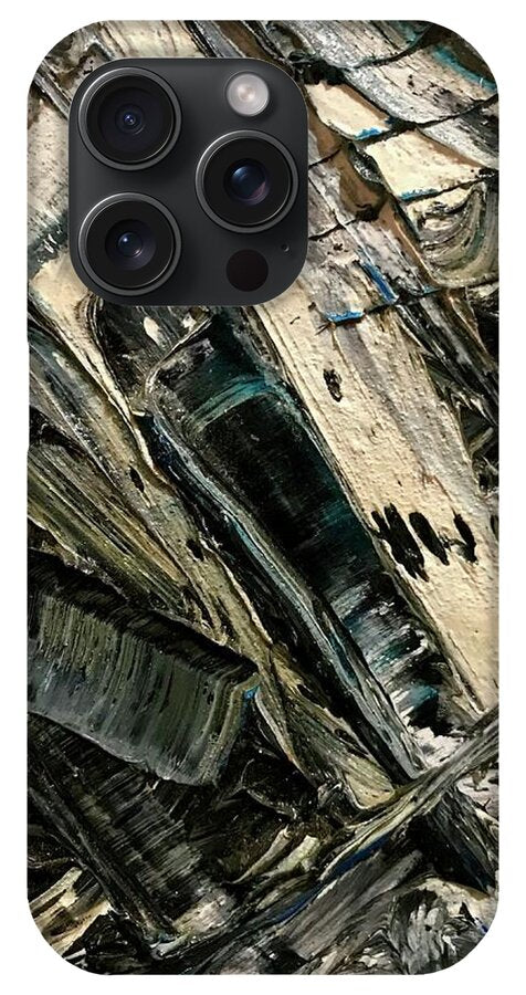 Blue Scrape - Phone Case