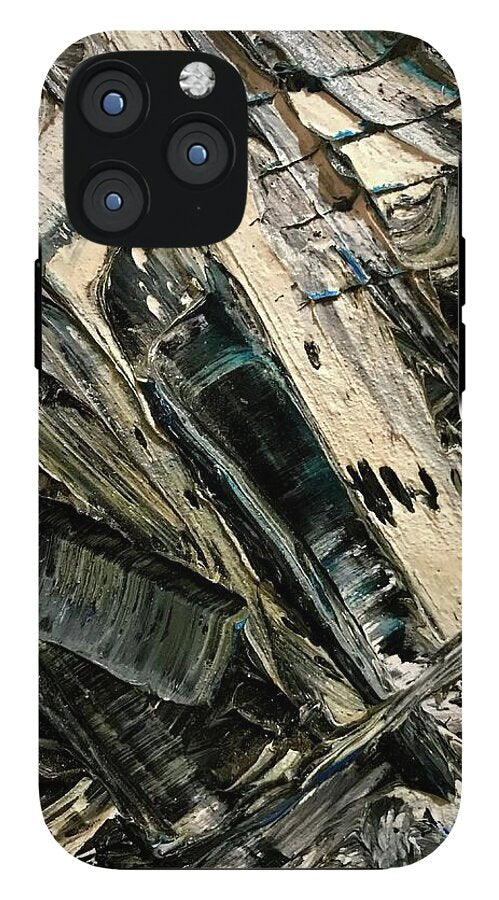 Blue Scrape - Phone Case