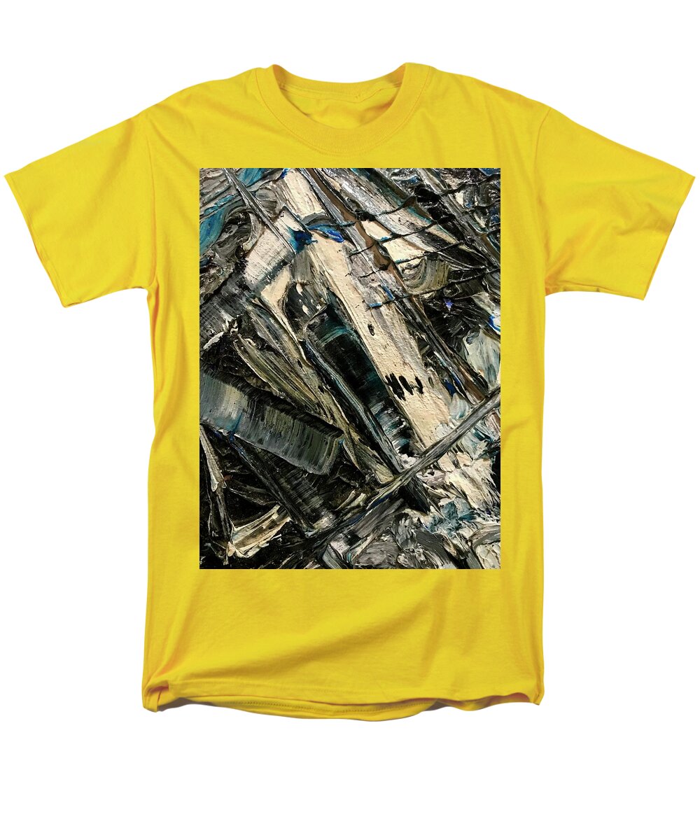Blue Scrape - Men's T-Shirt  (Regular Fit)