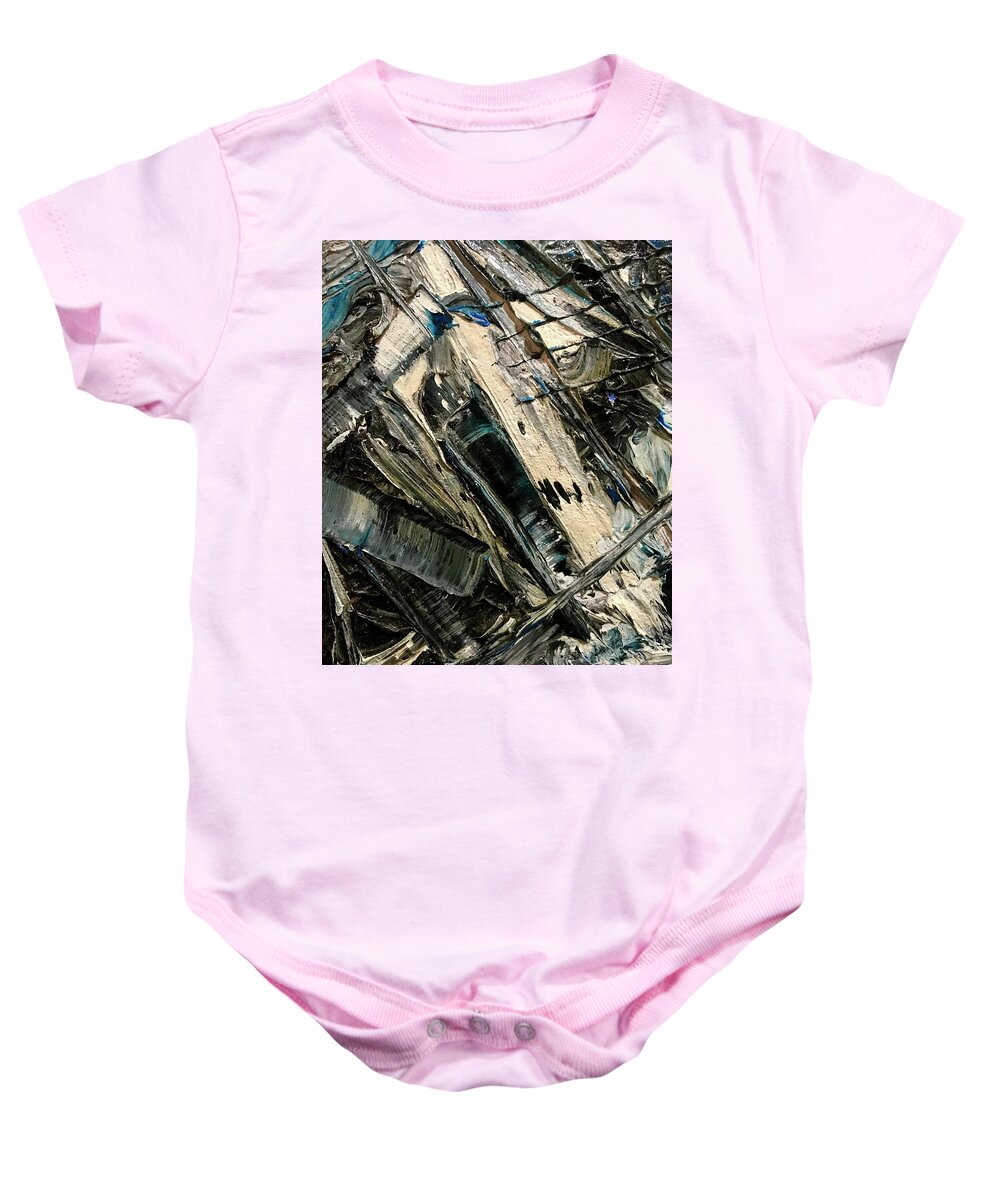 Blue Scrape - Baby Onesie