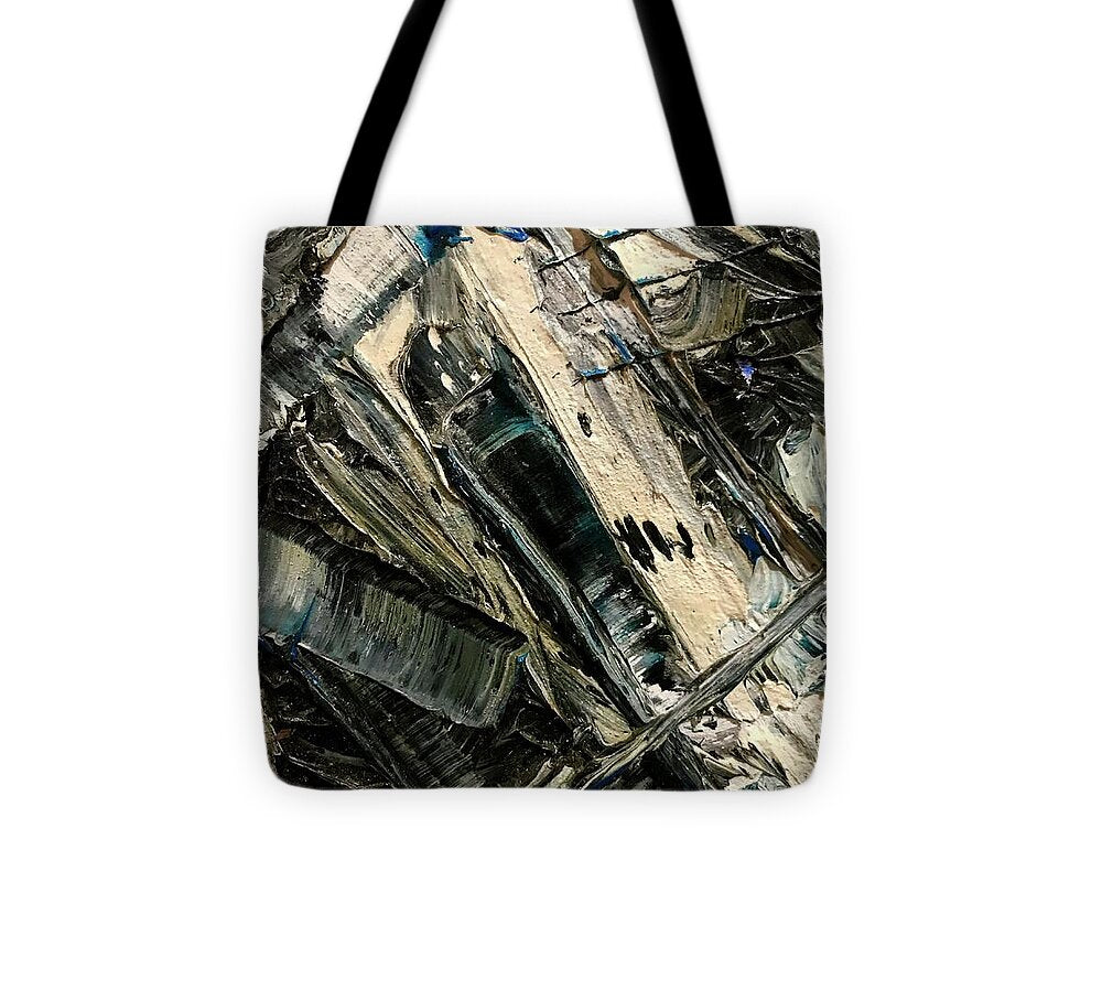 Blue Scrape - Tote Bag