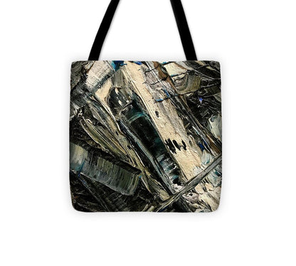 Blue Scrape - Tote Bag