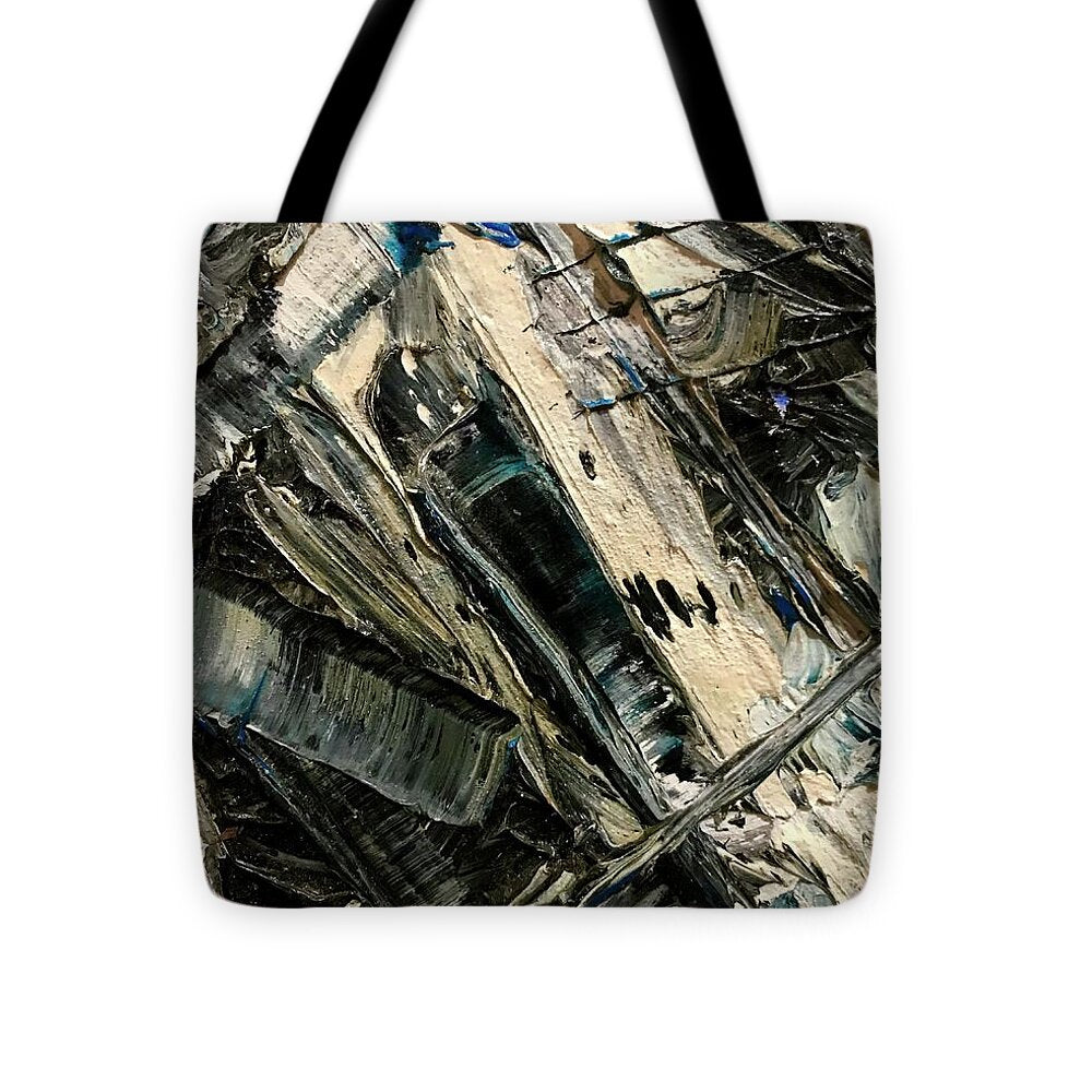 Blue Scrape - Tote Bag
