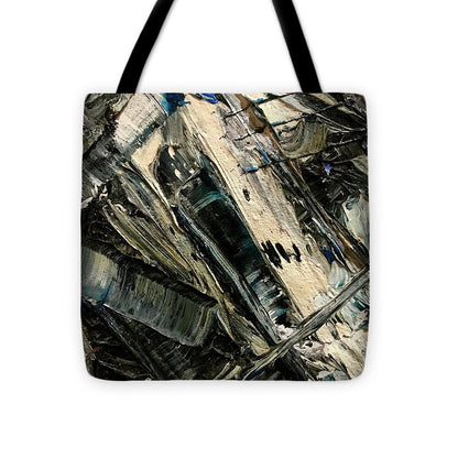 Blue Scrape - Tote Bag
