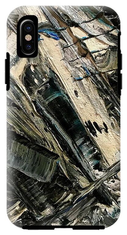 Blue Scrape - Phone Case
