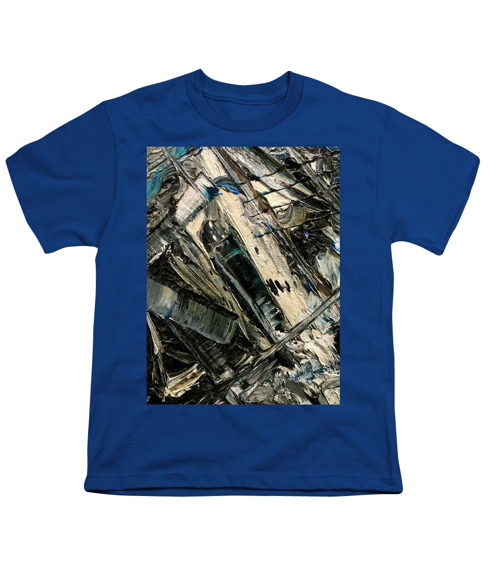 Blue Scrape - Youth T-Shirt