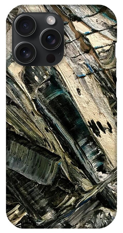 Blue Scrape - Phone Case