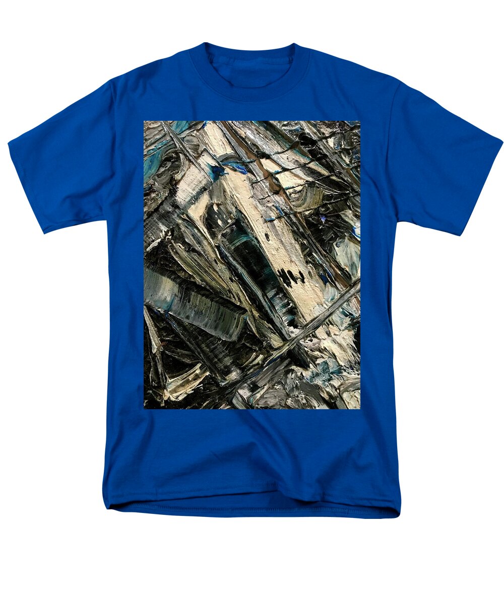 Blue Scrape - Men's T-Shirt  (Regular Fit)