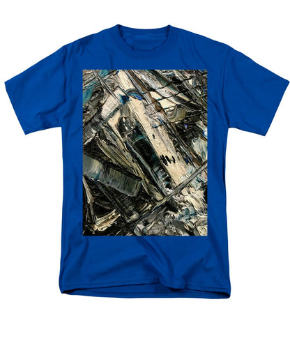 Blue Scrape - Men's T-Shirt  (Regular Fit)