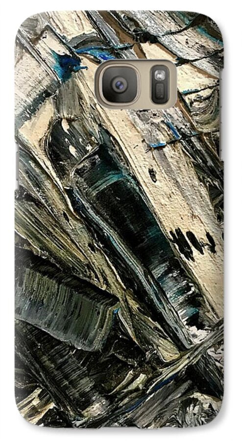 Blue Scrape - Phone Case