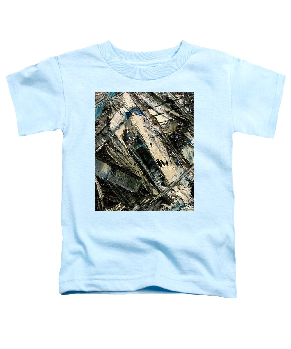 Blue Scrape - Toddler T-Shirt
