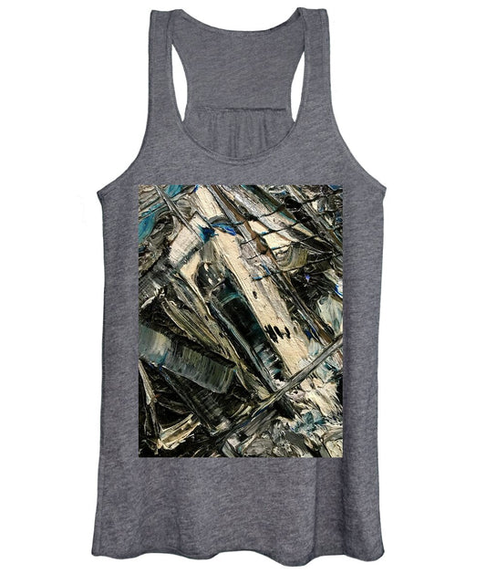 Blue Scrape - Women's Tank Top