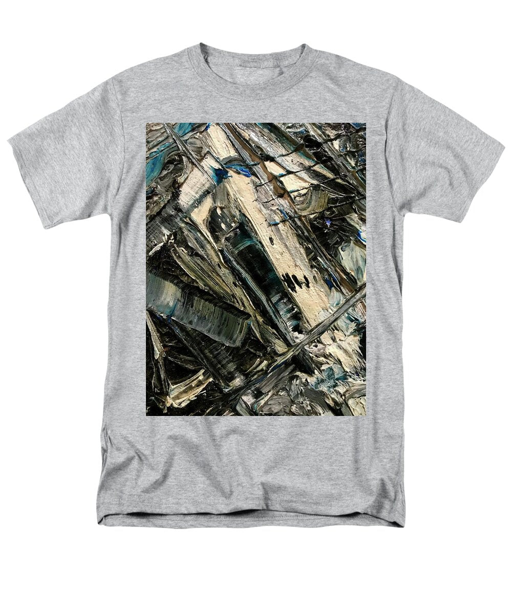 Blue Scrape - Men's T-Shirt  (Regular Fit)