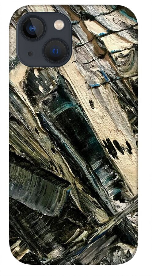 Blue Scrape - Phone Case