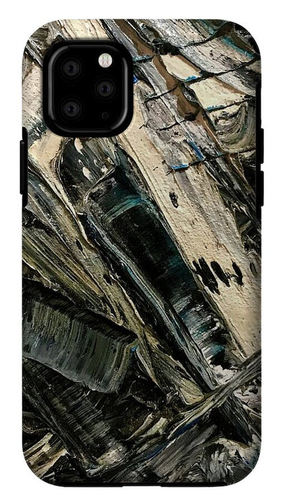 Blue Scrape - Phone Case