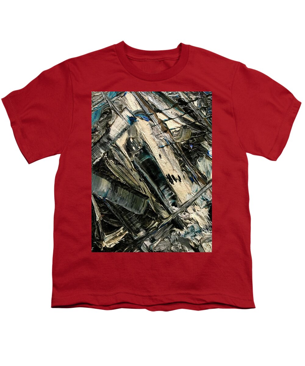Blue Scrape - Youth T-Shirt