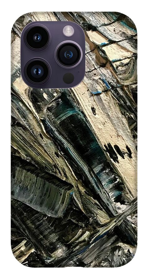 Blue Scrape - Phone Case