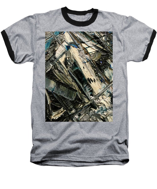 Blue Scrape - Baseball T-Shirt
