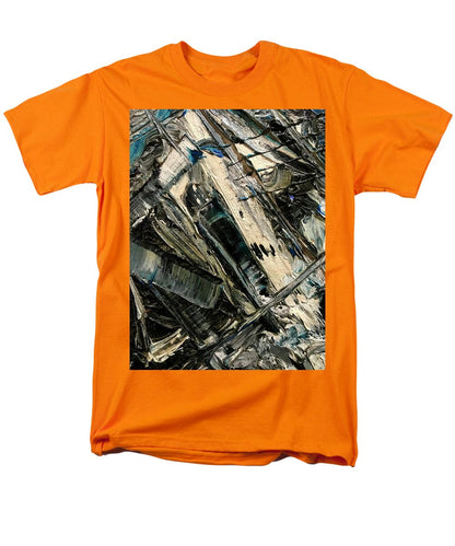 Blue Scrape - Men's T-Shirt  (Regular Fit)