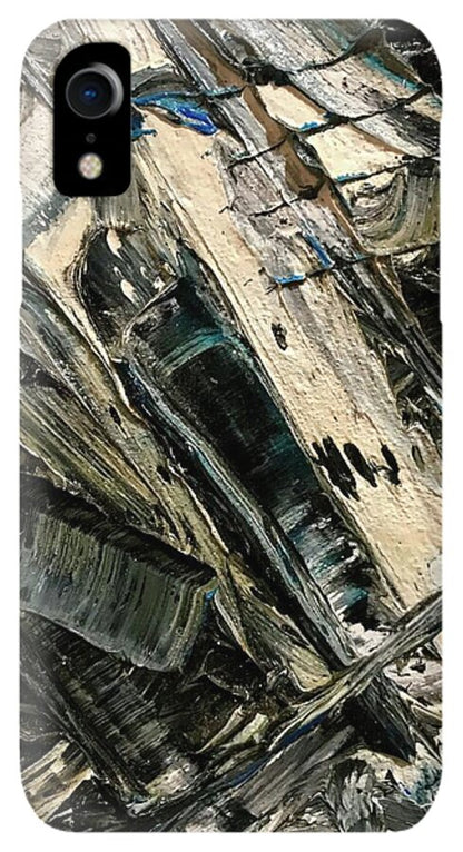Blue Scrape - Phone Case