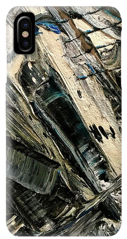 Blue Scrape - Phone Case
