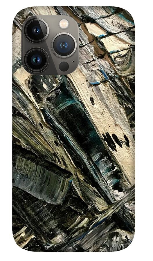 Blue Scrape - Phone Case