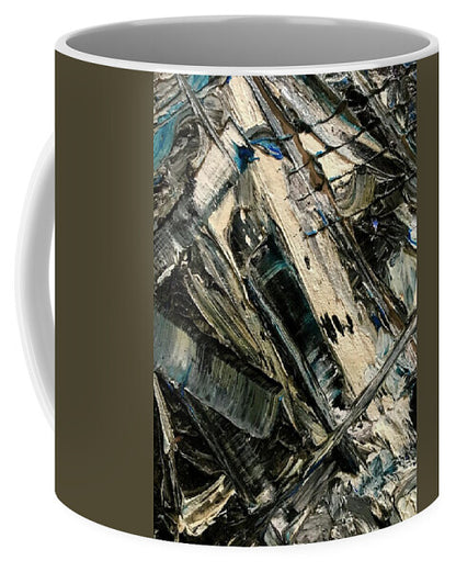 Blue Scrape - Mug