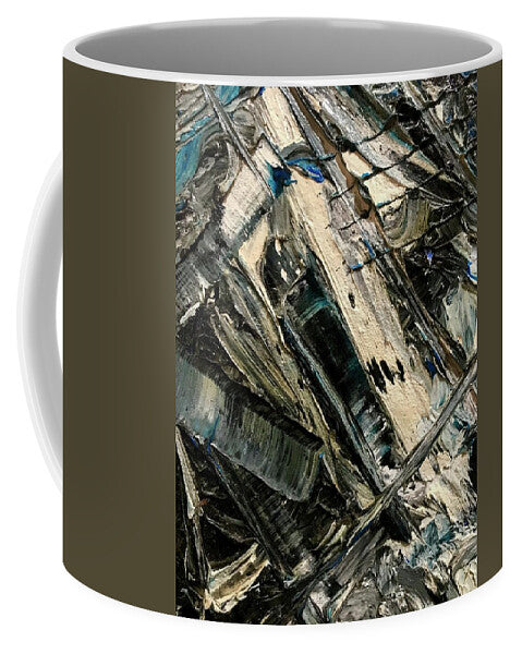 Blue Scrape - Mug