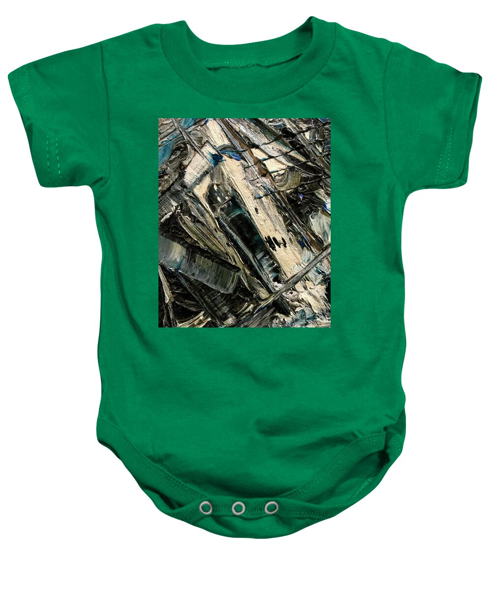 Blue Scrape - Baby Onesie