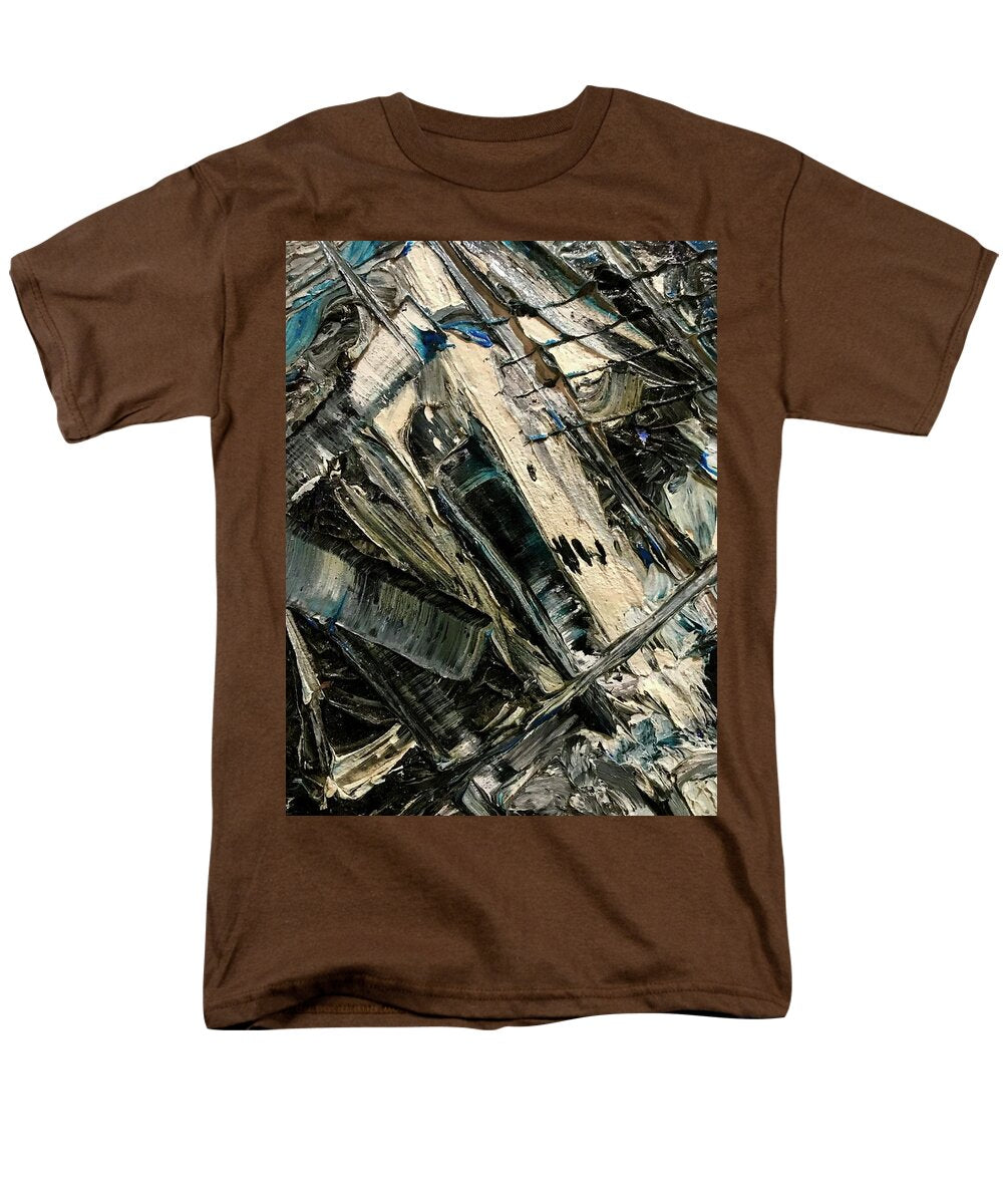 Blue Scrape - Men's T-Shirt  (Regular Fit)