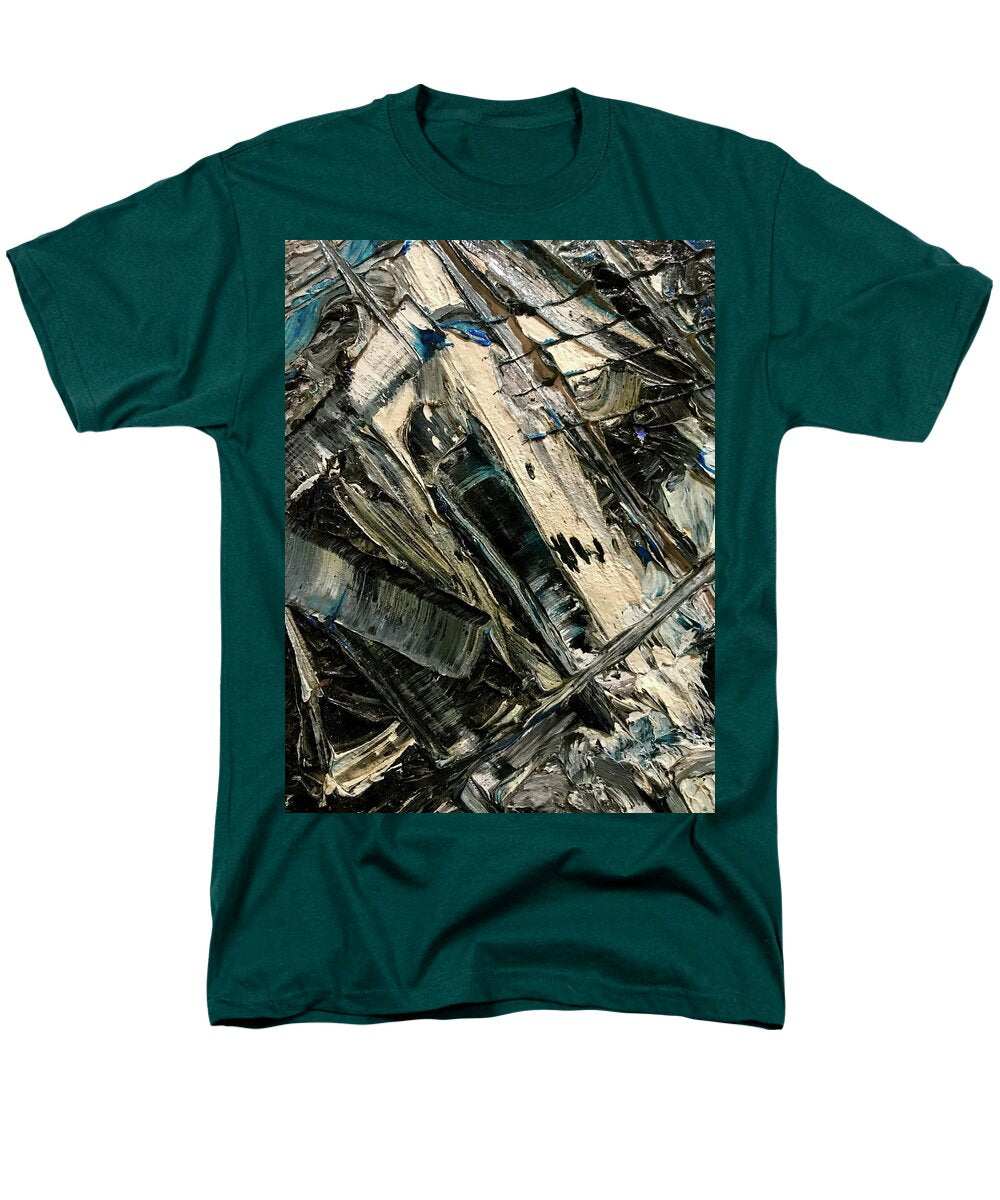 Blue Scrape - Men's T-Shirt  (Regular Fit)