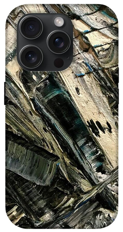 Blue Scrape - Phone Case