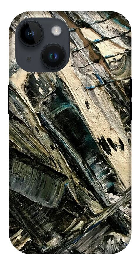 Blue Scrape - Phone Case