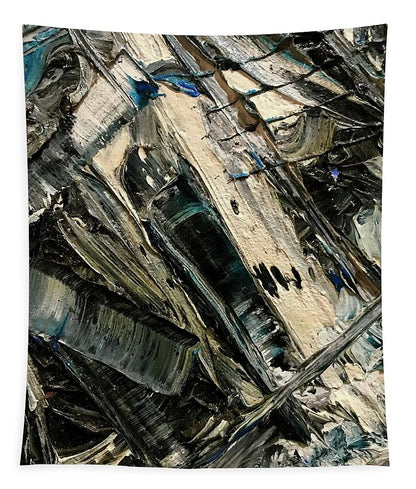 Blue Scrape - Tapestry