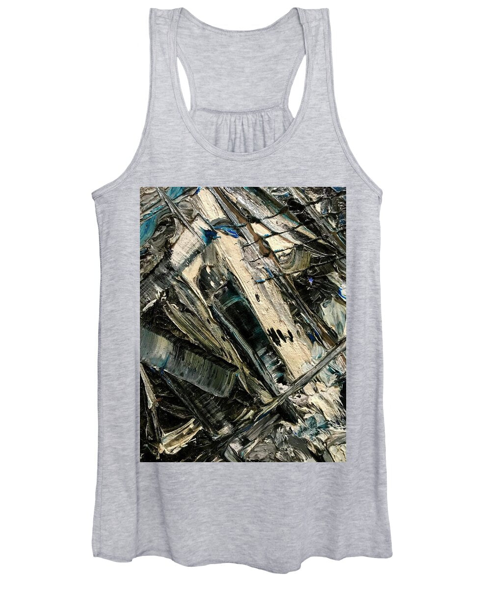 Blue Scrape - Women's Tank Top