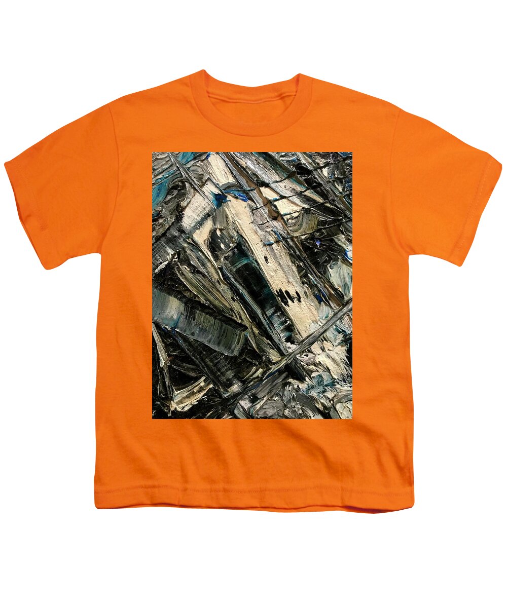 Blue Scrape - Youth T-Shirt