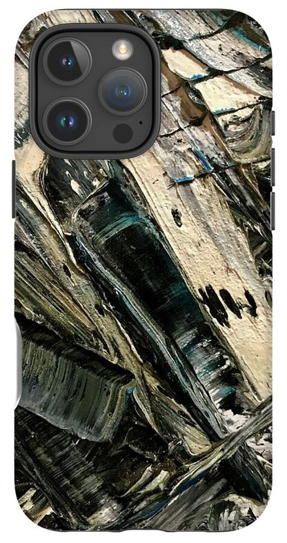 Blue Scrape - Phone Case