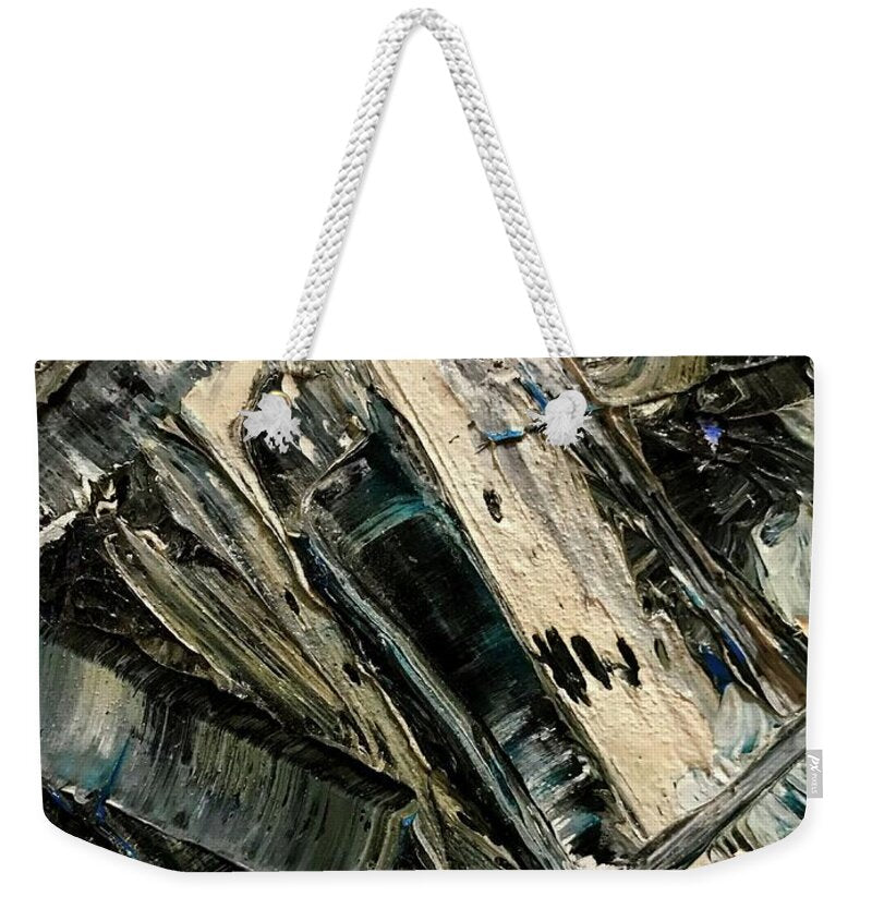 Blue Scrape - Weekender Tote Bag
