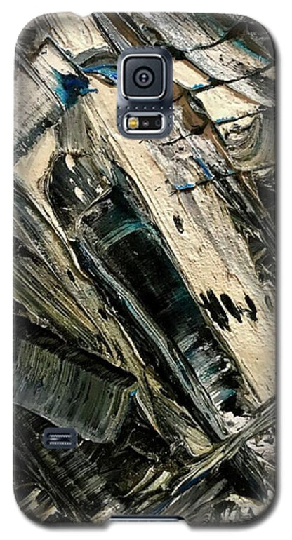 Blue Scrape - Phone Case