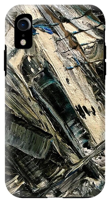 Blue Scrape - Phone Case