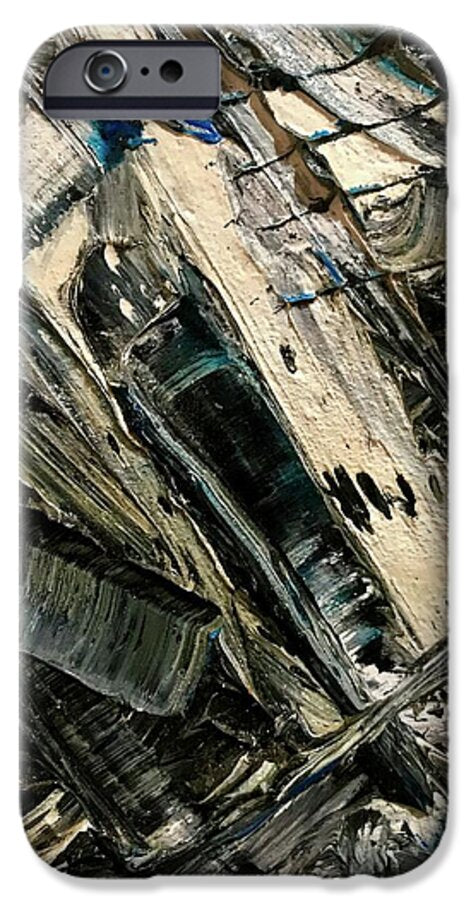 Blue Scrape - Phone Case
