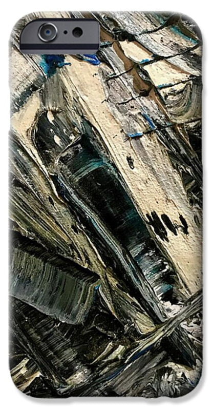 Blue Scrape - Phone Case