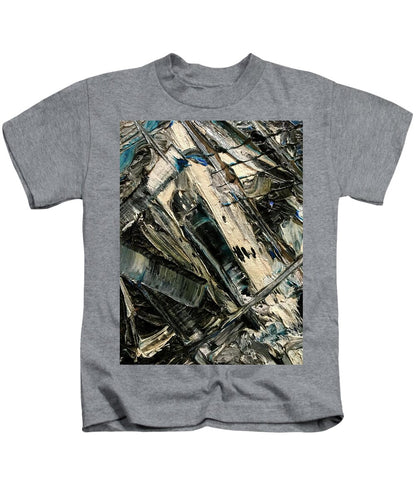 Blue Scrape - Kids T-Shirt