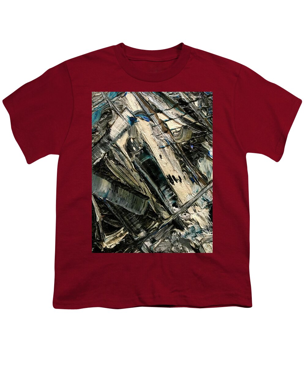 Blue Scrape - Youth T-Shirt